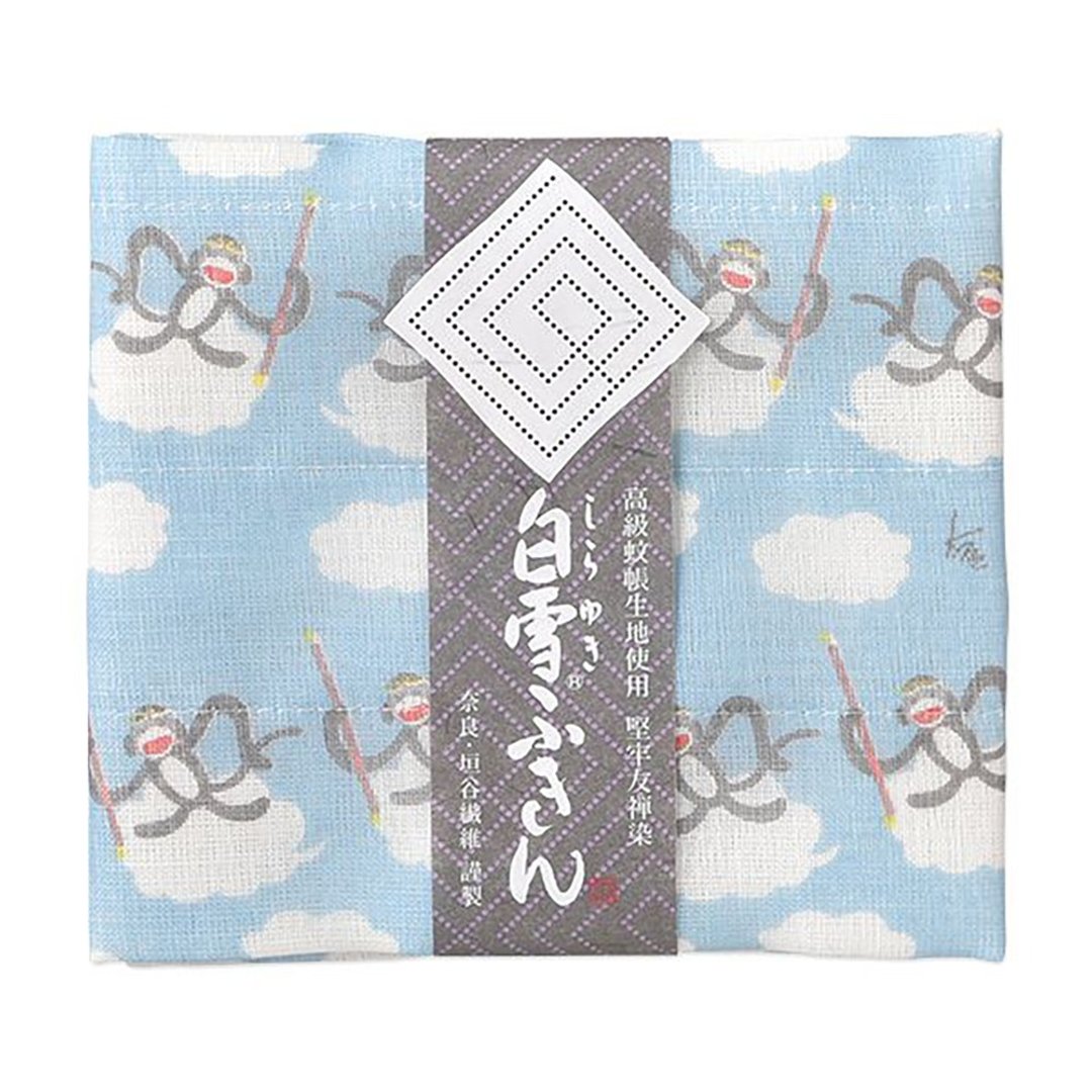 京友禅染万用巾 / 西游记 - 餐垫/桌巾 - 棉 蓝色