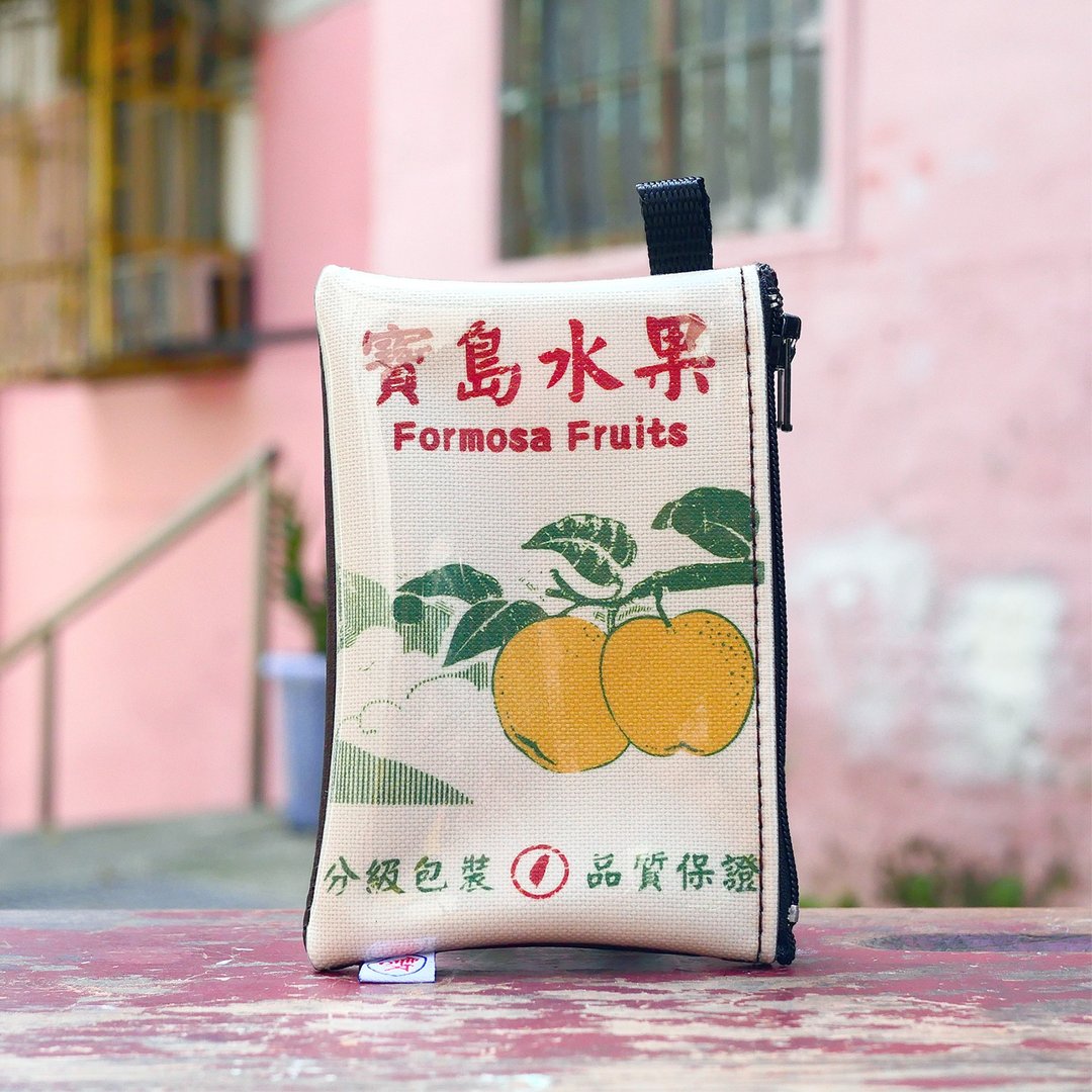 零钱包 Coin Case - 宝岛水果 - 零钱包 - 棉 白色