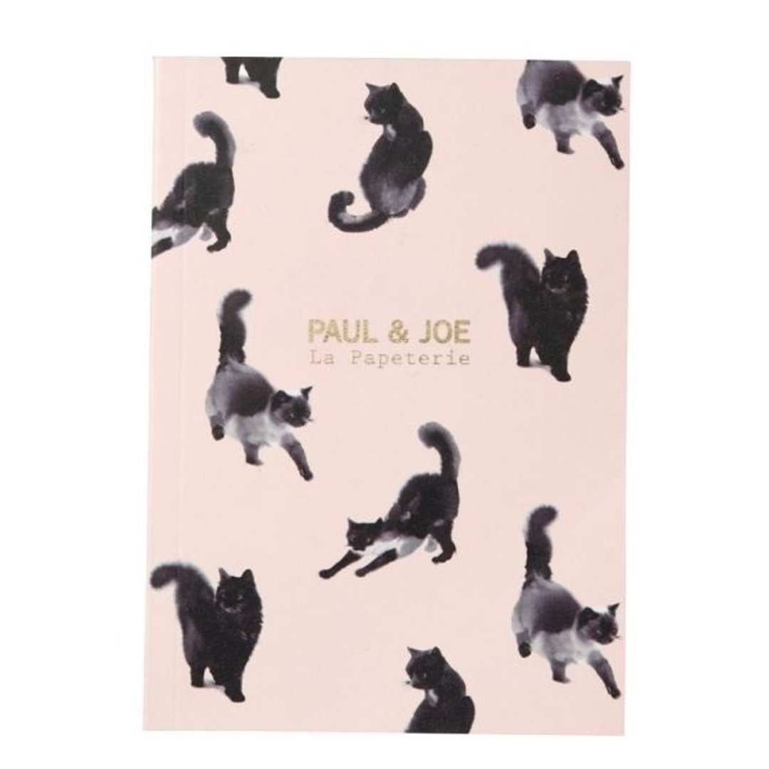 Mark's x PAUL & JOE A6烫金笔记本【水墨猫咪 (PAJ-NB2-F)】2017春夏限定文具系列 - 笔记本/手帐 - 纸 粉红色