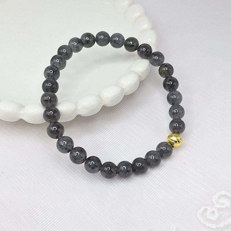 温润老种山水无极手串 手珠 珠串 |天然缅甸玉A货翡翠 - 手链/手环 - 玉石 