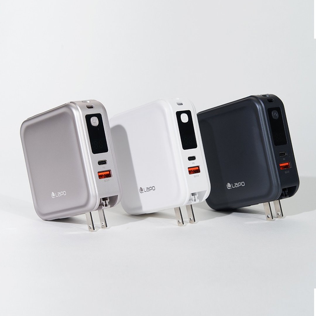 LaPO 超进化八合一 10000mAh 无线快充行动电源 (WT-08) 有标示wh - 充电宝/传输线 - 其他金属 
