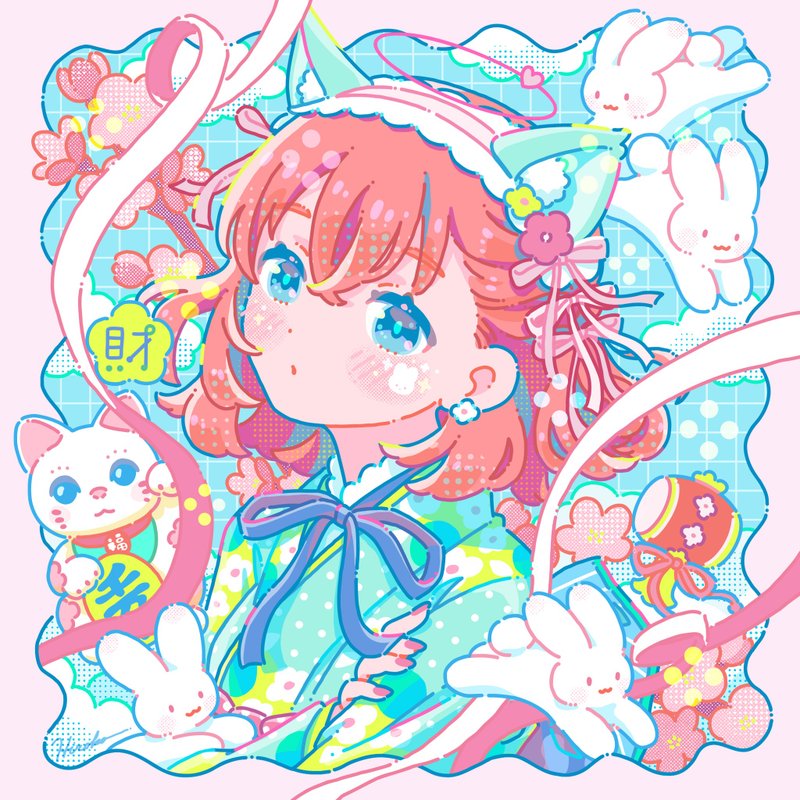 方形明信片 - 财 - 卡片/明信片 - 纸 多色