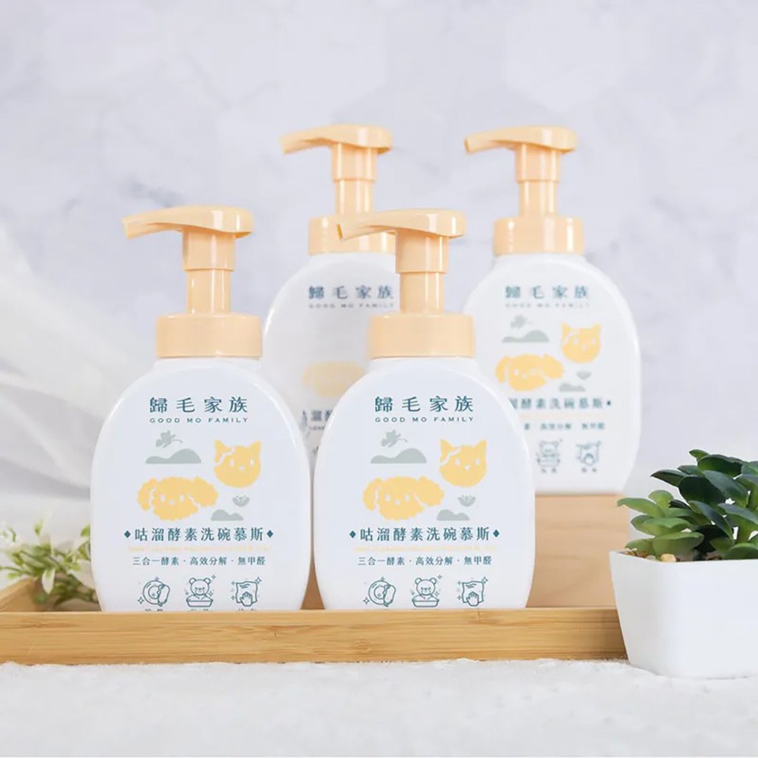 咕溜酵素洗碗慕斯-4入 - 其他 - 其他材质 