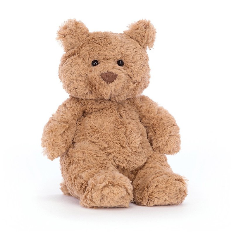 Bartholomew Bear 16cm 大头熊麻吉 巴赛罗熊 笨笨熊 - 玩偶/公仔 - 聚酯纤维 咖啡色