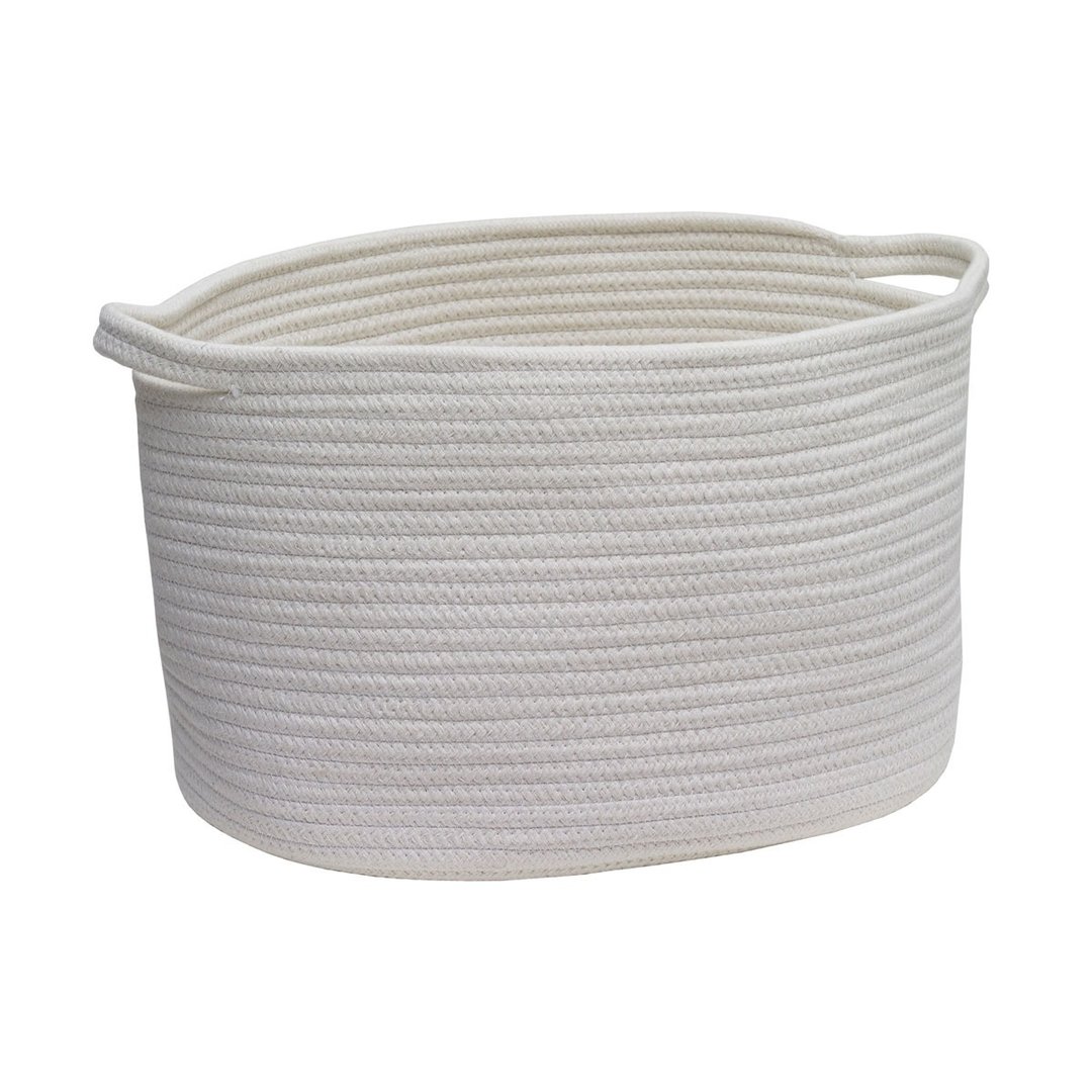 雷娜收纳篮 (中/象牙白) - Rena Storage Basket (Medium/Ivory) - 收纳用品 - 棉 