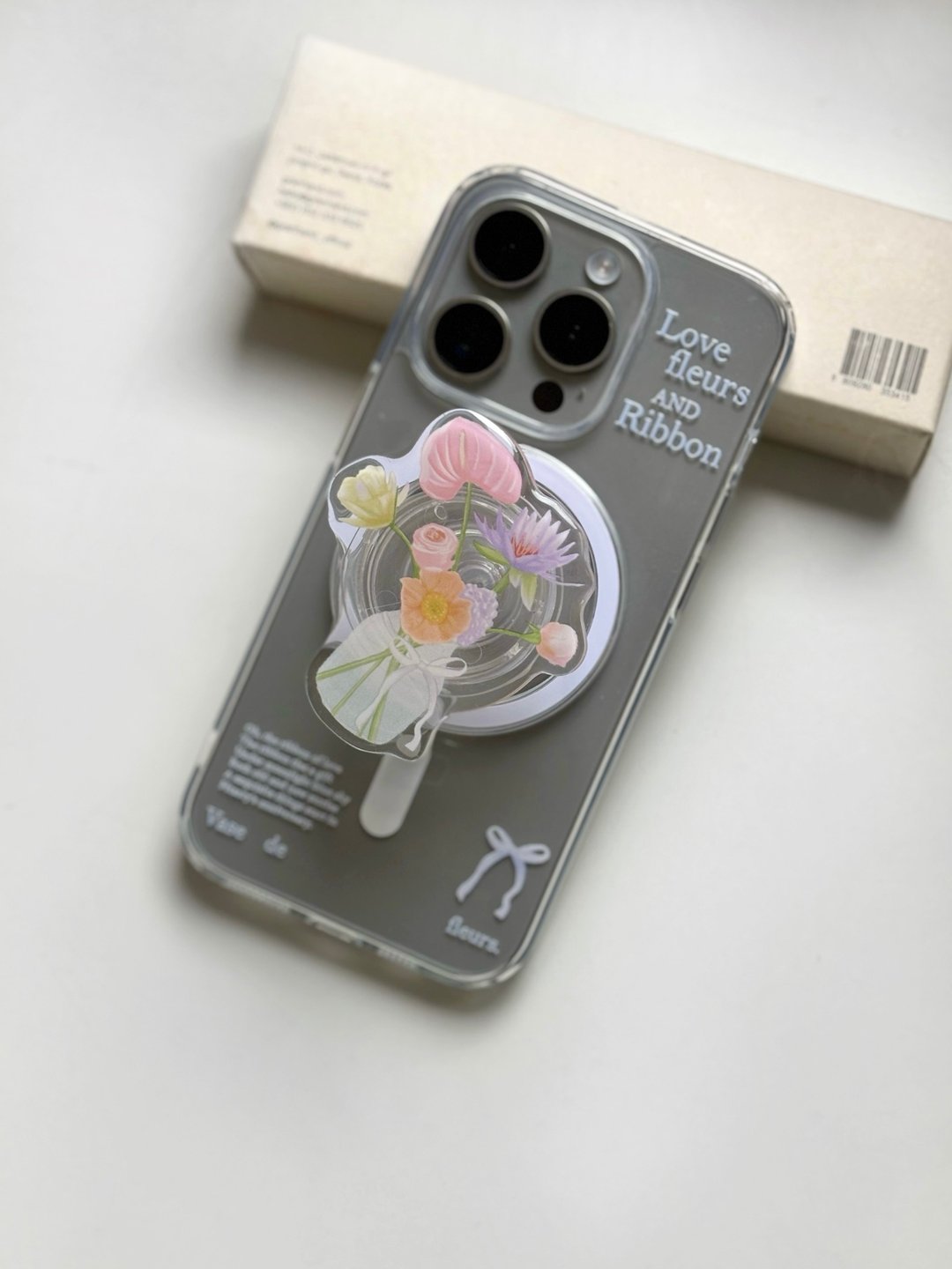 【FITZORY】绽花系列 -Vase de fleurs | iPhone壳 - 手机壳/手机套 - 塑料 透明