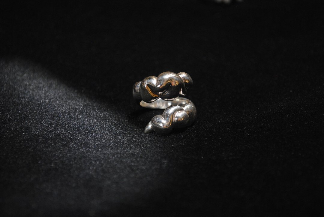 Morphen/手工银饰/戒指/Type A ring - 戒指 - 纯银 银色