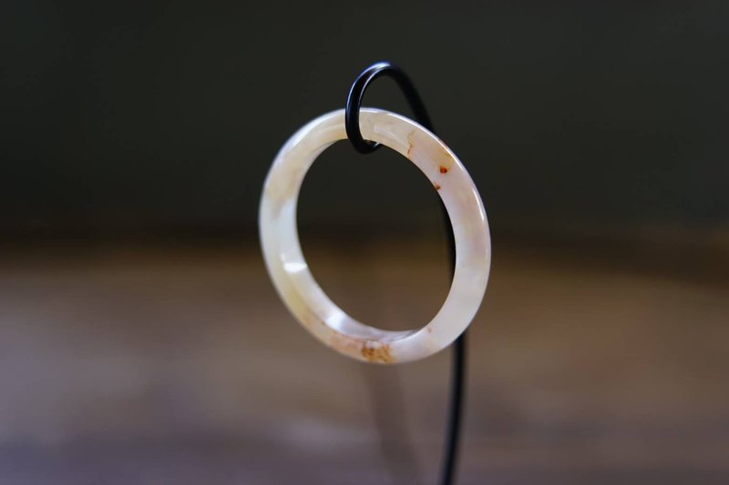 【天然石】 天然樱花玛瑙手镯 - 手链/手环 - 玉石 