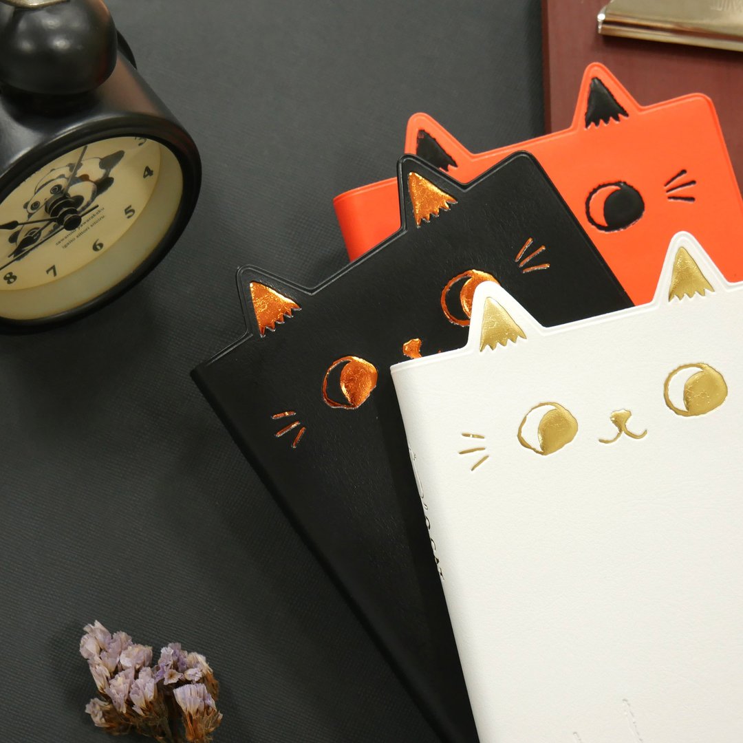 O-CAT－2020 猫耳胶皮跨年手册 (50k)。JDM-195 - 笔记本/手帐 - 纸 