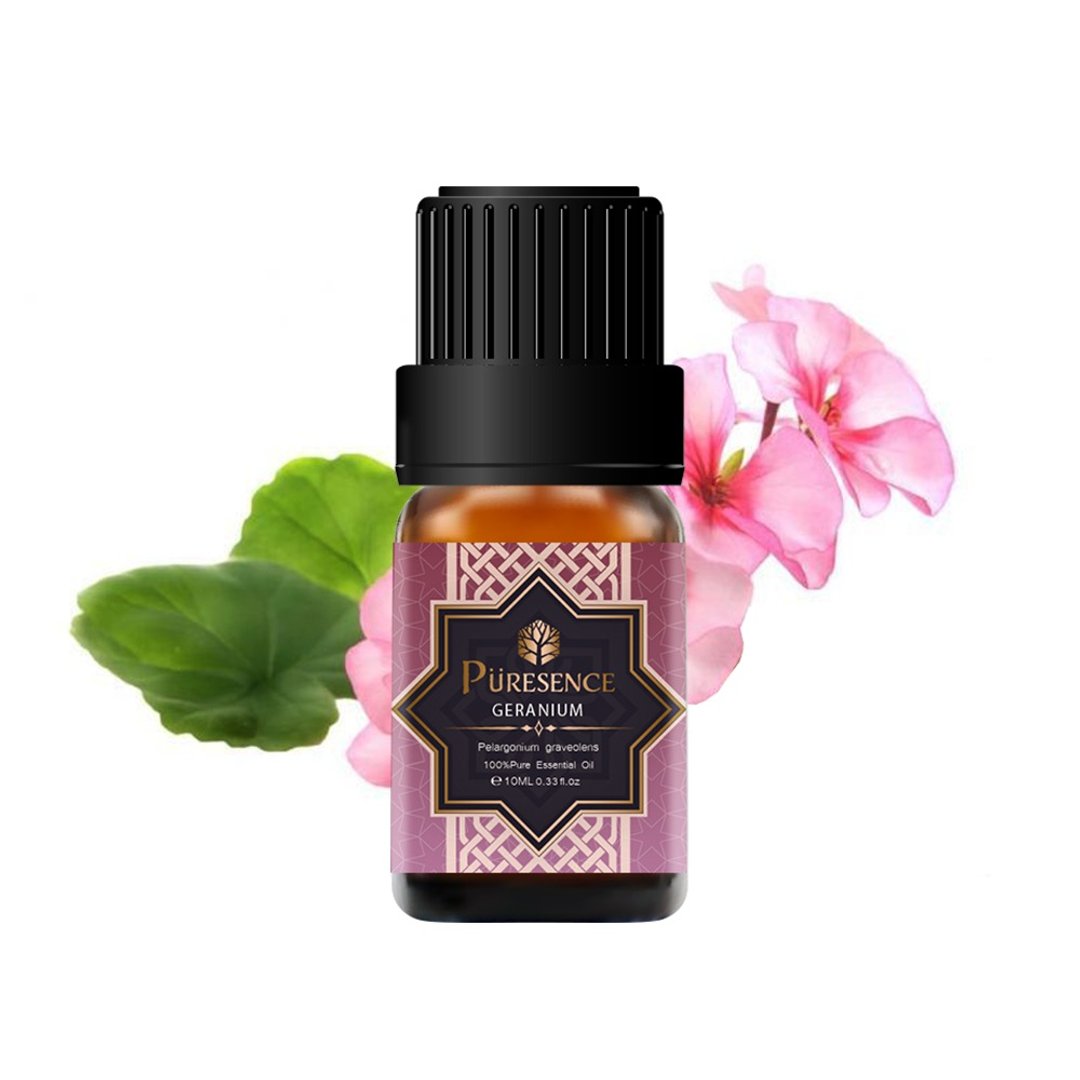 朴香氛PÜRESENCE天竺葵精油(Geranium)10ml - 香薰/精油/线香 - 精油 红色