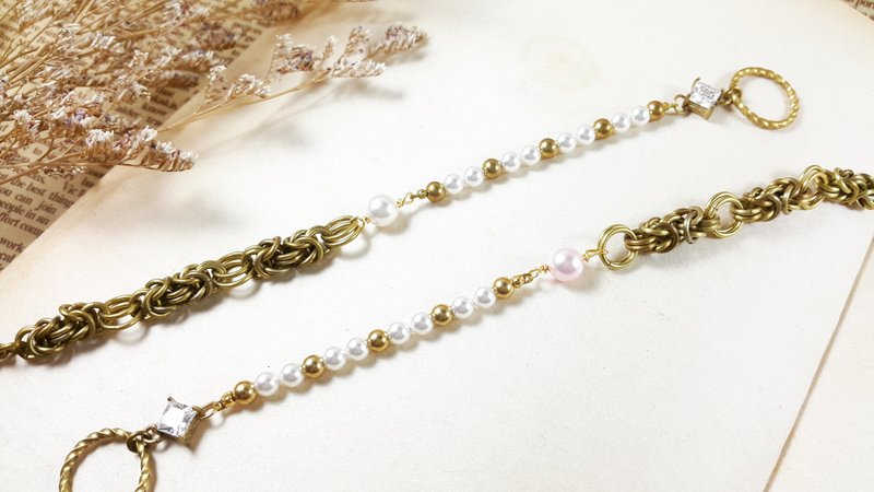 cirCle Life。黄铜//月光河畔_手链 - 手链/手环 - 其他金属 黄色