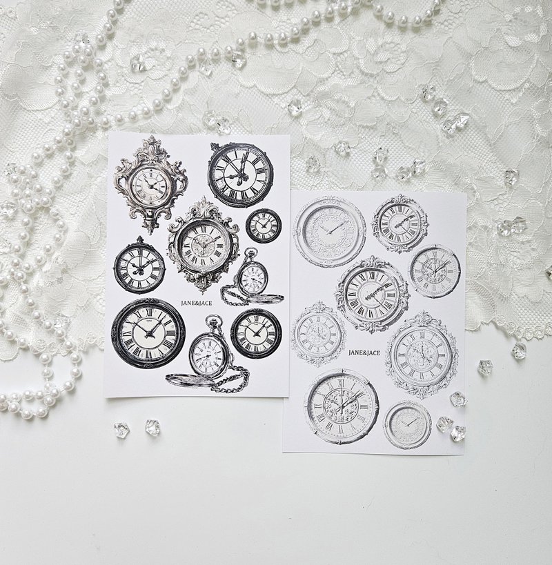 复刻时光纸 - 贴纸 - 纸 