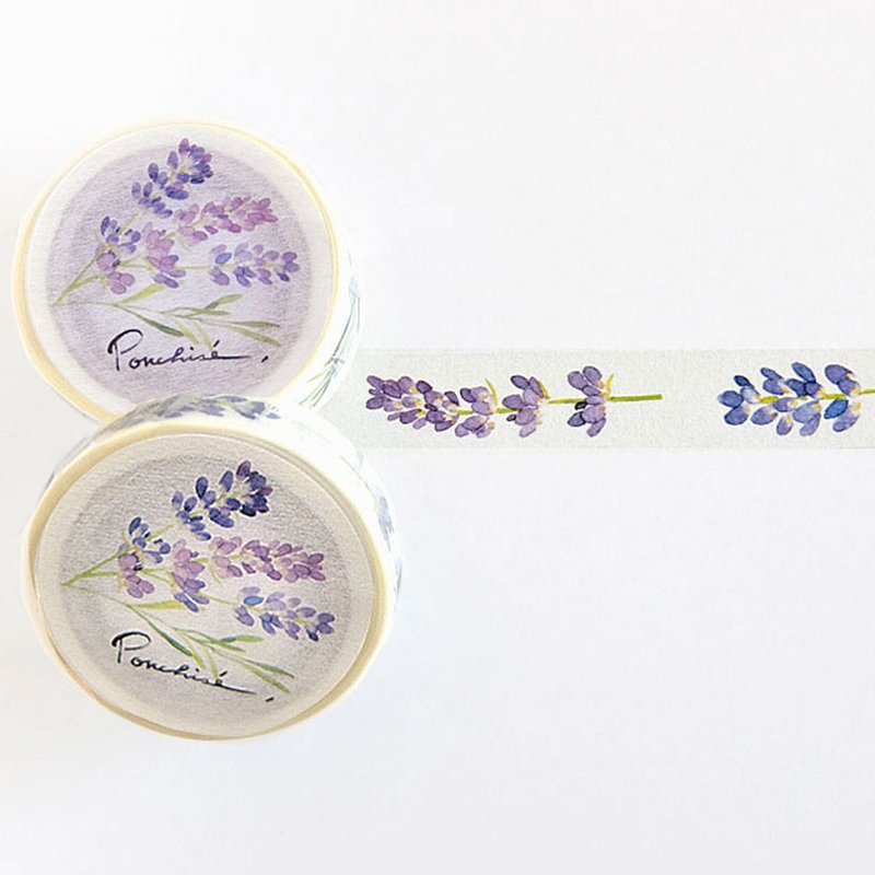 Lavender masking tape - 纸胶带 - 纸 紫色
