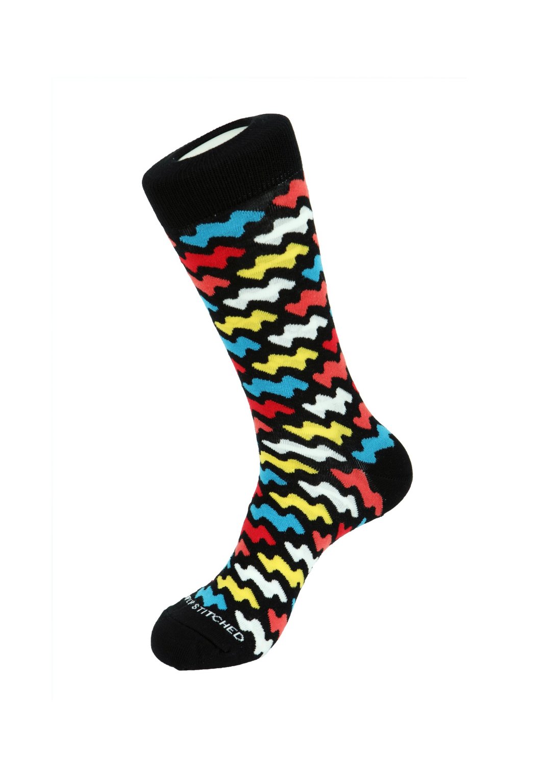 Lightening Socks 闪电图案袜子 - 袜子 - 棉 蓝色