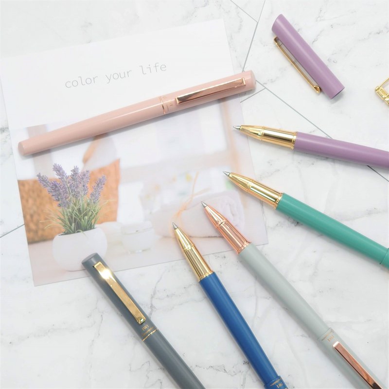 【定制化礼物】IWI Concision 简约钢珠笔-北欧风 #赠刻字 - 钢珠笔 - 其他金属 多色