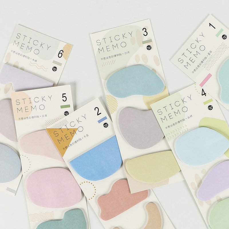 Infeel.Me暖空便利贴 N次贴 【不思议色彩系列】便利贴 - 便条纸/标签贴 - 纸 多色