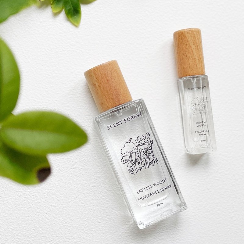 质感香氛喷雾 -  30ml & 8ml - 香薰/精油/线香 - 玻璃 透明