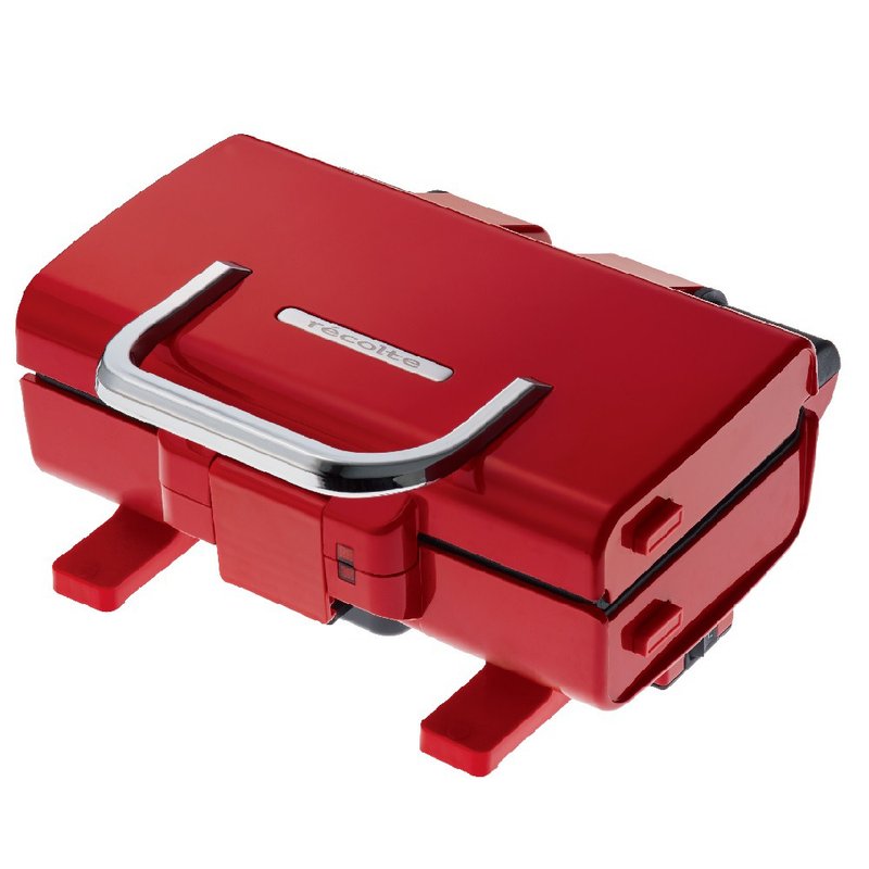 récolte 双面煎烤盘 RWG-1(R) - 厨房用具 - 其他材质 红色