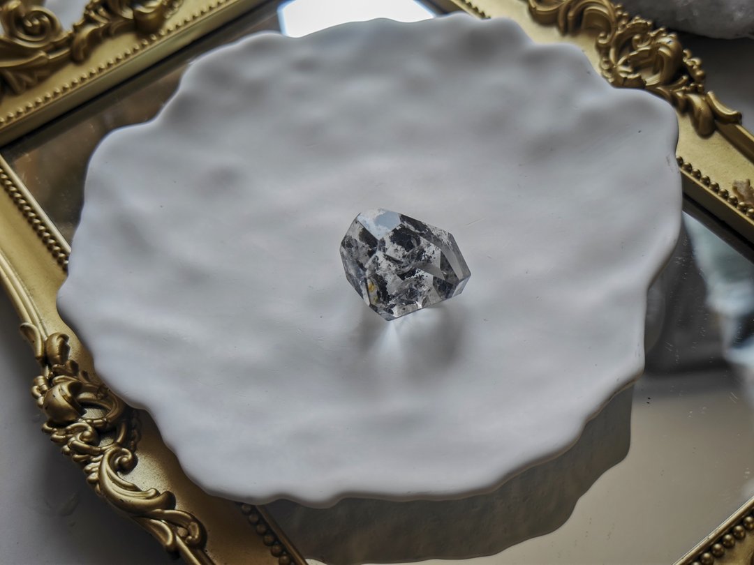 闪灵钻原石|最佳疗愈水晶|能量石|彩虹 - 项链 - 水晶 