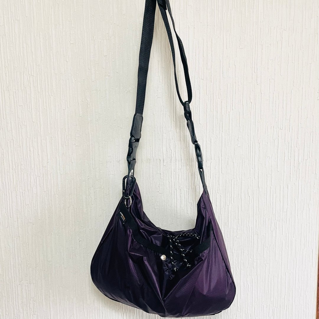 Pinkoi 代购 - Cordura®防撕裂两用斜背包 - 侧背包/斜挎包 - 其他材质 紫色