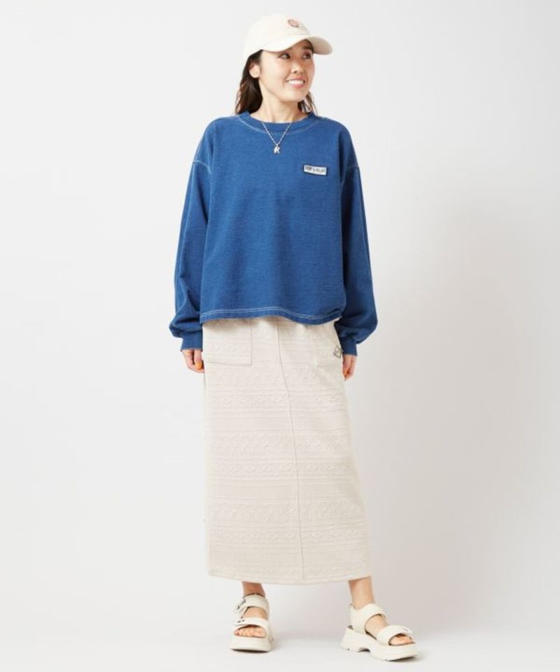 【热门预购】SP丹宁拼接布料上衣 (3色) 47U-6113 - 女装上衣 - 其他材质 