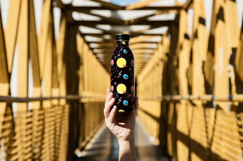 绝版款【URBAN超轻量羽毛系列】Frizzy Cola - 500ml不锈钢瓶 - 水瓶/水壶 - 其他金属 黑色