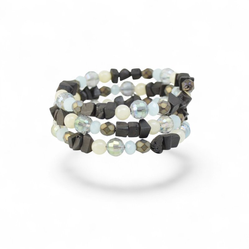 天然琥珀手链  生日周年纪念礼物之选 VV48 - 手链/手环 - 宝石 多色