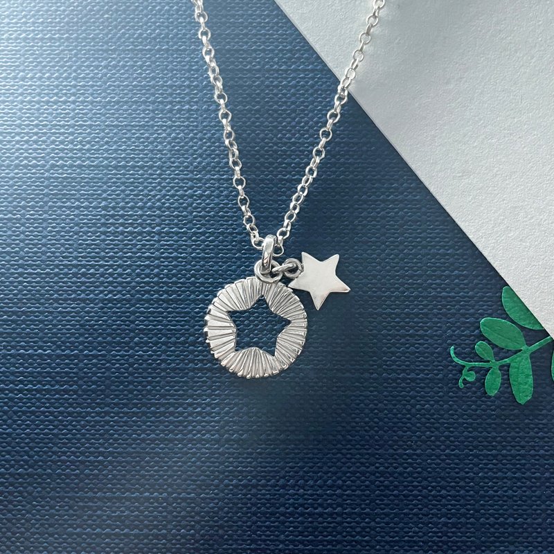 :欧柏塔祝福之星: 纯银项链 / 可维修店家 - 项链 - 纯银 