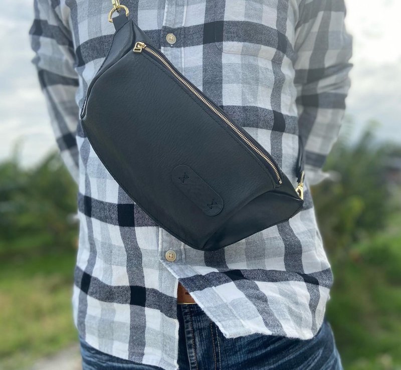 一日课程【泰皮啦-文青风腰包】皮革手作 - 皮件 - 真皮 