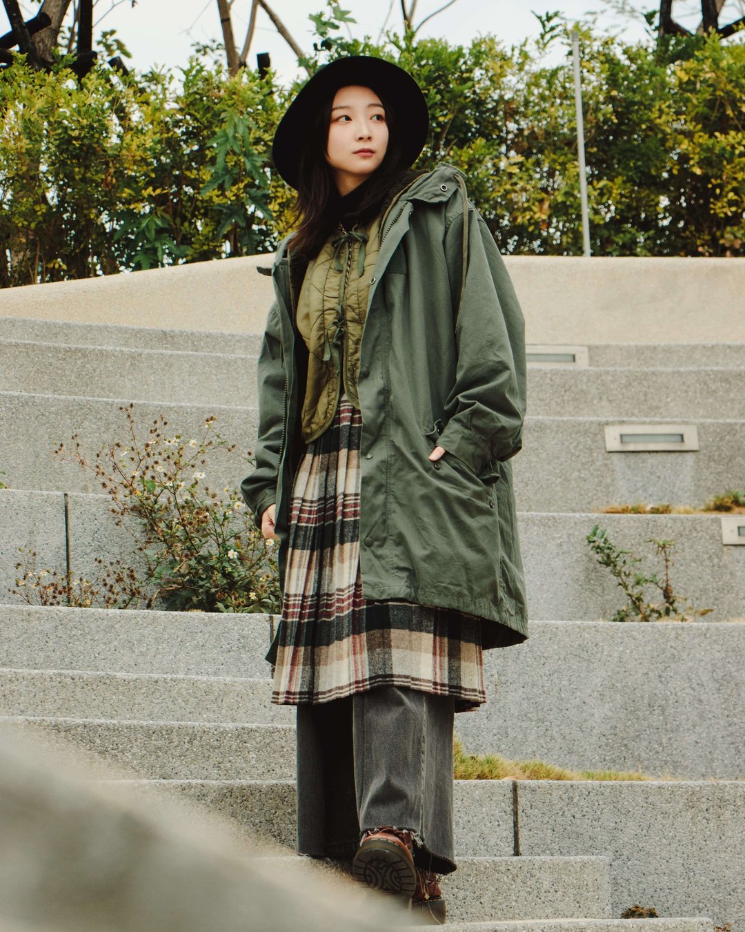 Tsubasa.Y│法国陆军M64&F1parka ,军装 法军 Parka - 男装外套 - 棉．麻 绿色