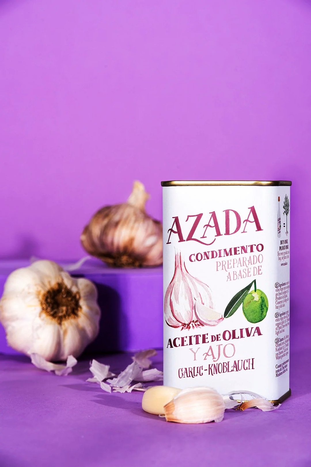 AZADA 亚查达 天然蒜香风味 特级初榨橄榄油 - 酱料/调味料 - 新鲜食材 