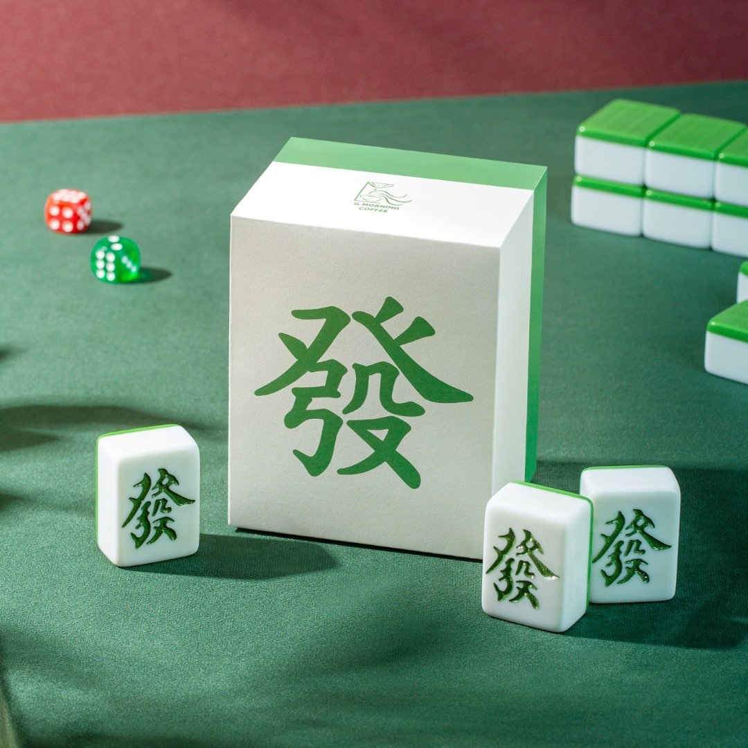 新年麻将咖啡礼盒 - 咖啡 - 其他材质 红色