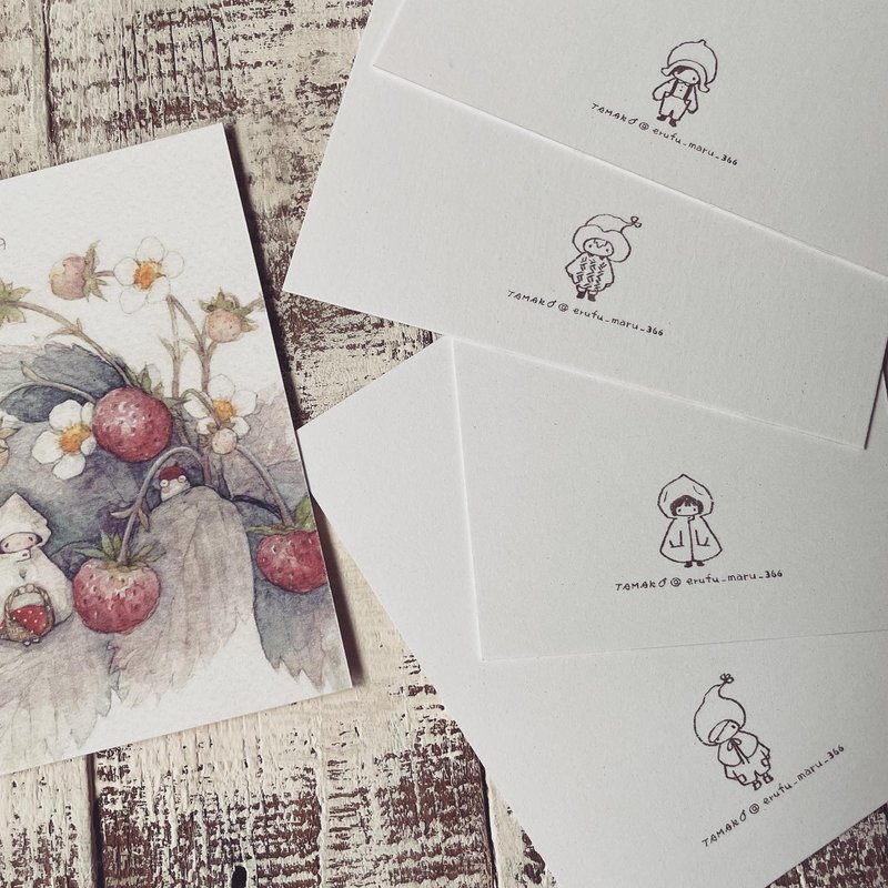 / 1-12月 / 366DAYS生日花礼物卡 - 卡片/明信片 - 纸 多色