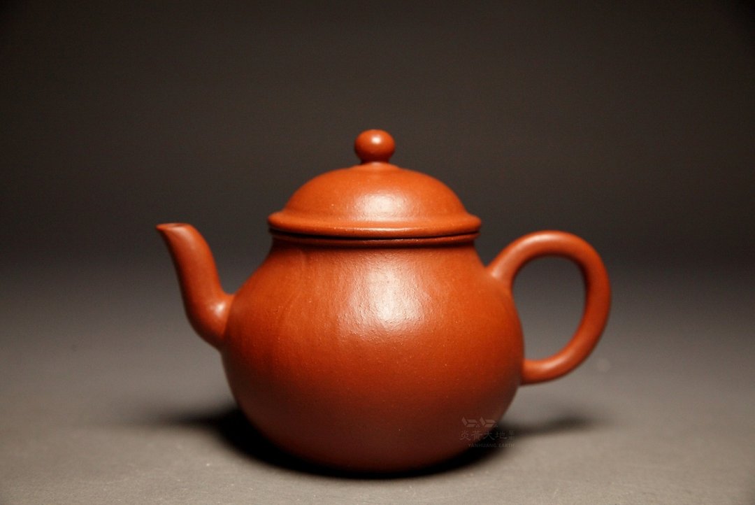 【摹古 大古莲子】龙山堂 古法纯手工 摹古系列 黄龙山老朱泥170c - 茶具/茶杯 - 陶 红色