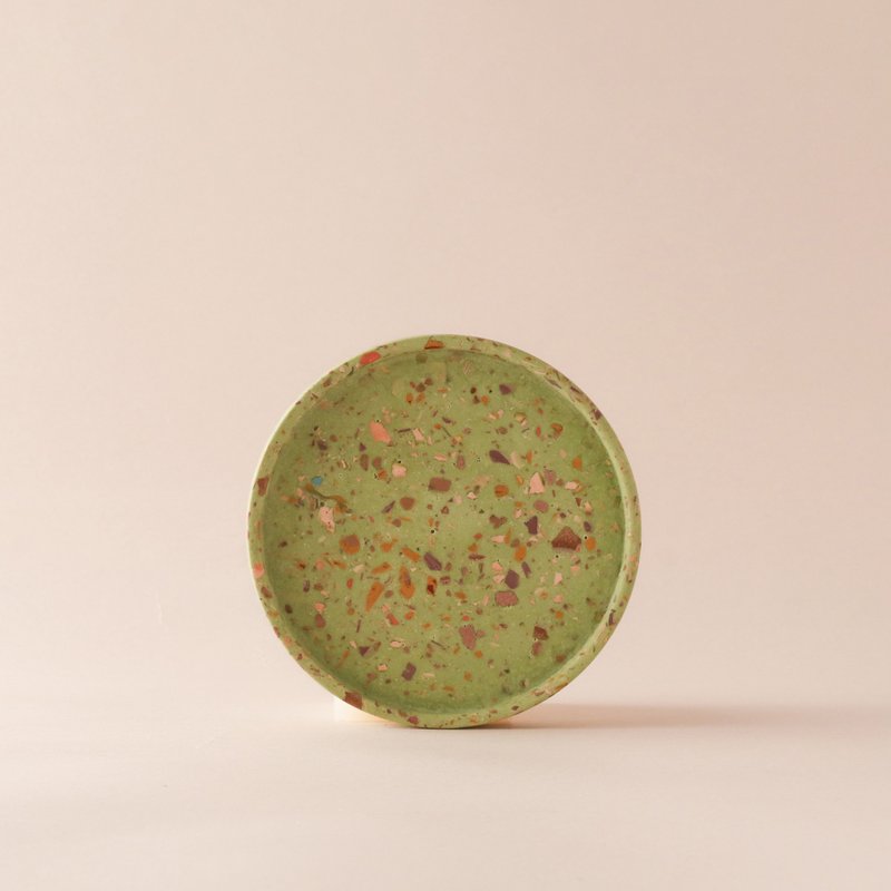 Jesmonite英国矿石树脂/杯垫-草籽棵经典水磨石 - 摆饰 - 环保材料 