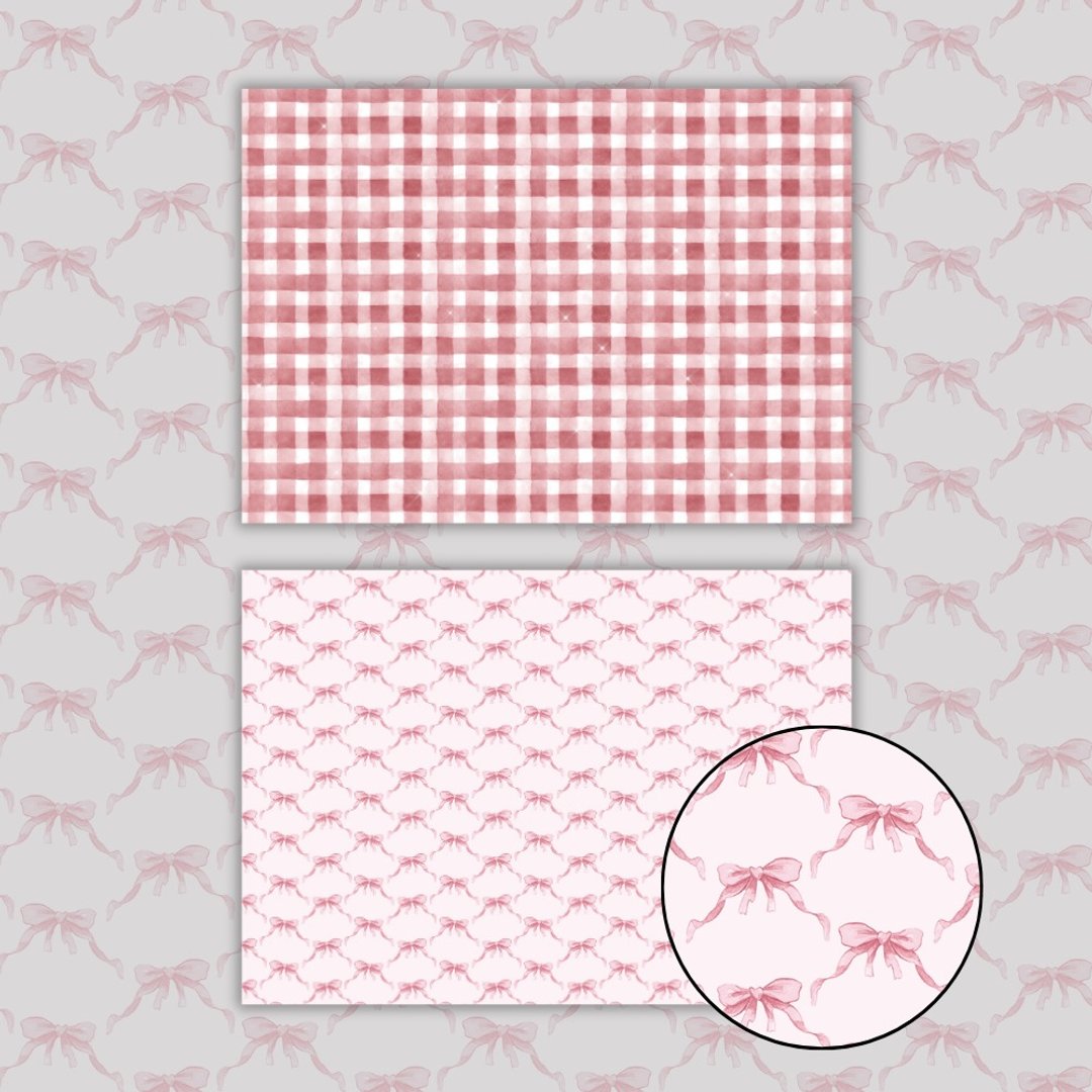 A4. Cozy Autumn. Sweet Ribbon 4色 - 卡片/明信片 - 纸 咖啡色