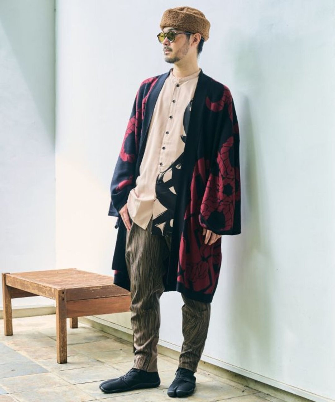 【热门预购】和风火消休闲羽织 (3色) 76B-4306 - 男装外套 - 其他材质 