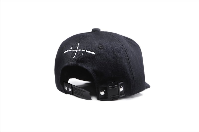 .67ARROW 17A\W  LOGO SNAPBACK_后扣帽 老帽 黑色 滑扣 - 帽子 - 其他材质 黑色