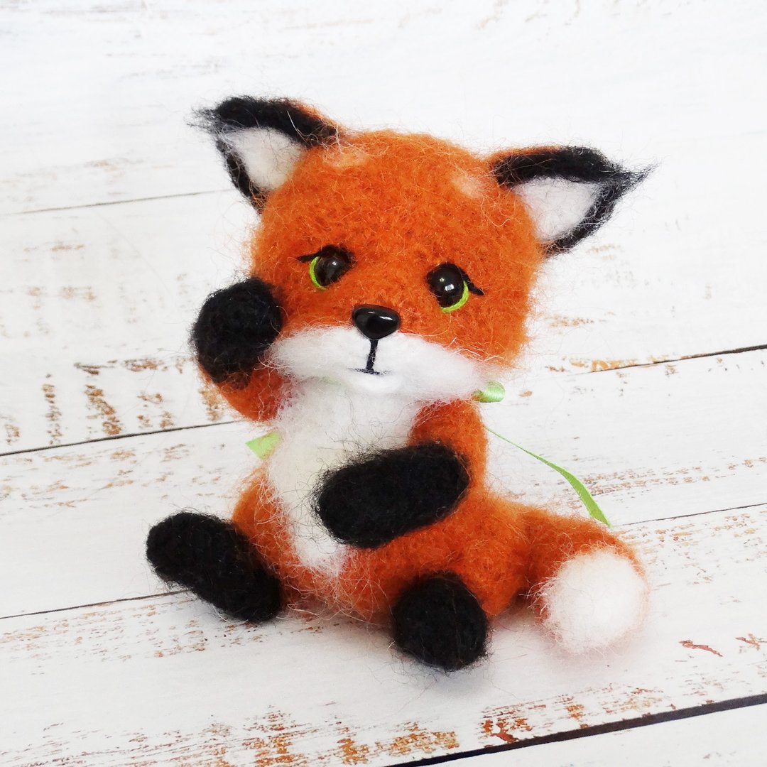 Crochet pattern Fluffy Fox, PDF Digital Download, DIY amigurumi toy tutorial - 手工艺教程/工具书 - 其他材质 