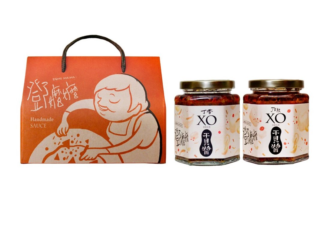 邓嬷嬷 XO干贝酱/最佳伴手礼/尝鲜六入组 - 酱料/调味料 - 新鲜食材 多色