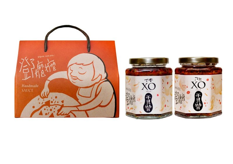 邓嬷嬷 XO干贝酱/最佳伴手礼/尝鲜六入组 - 酱料/调味料 - 新鲜食材 多色