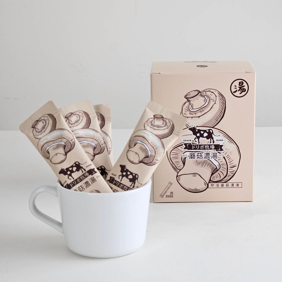 Dripo ドリポ牧场即溶汤品 - 蘑菇浓汤 - 零食/点心 - 其他材质 