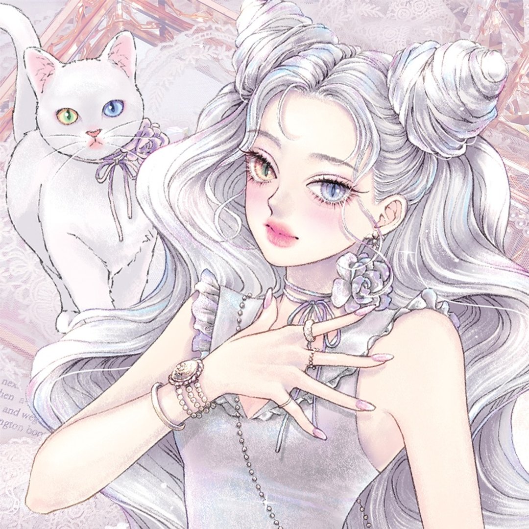 猫眼贴纸 (5色) - 贴纸 - 纸 