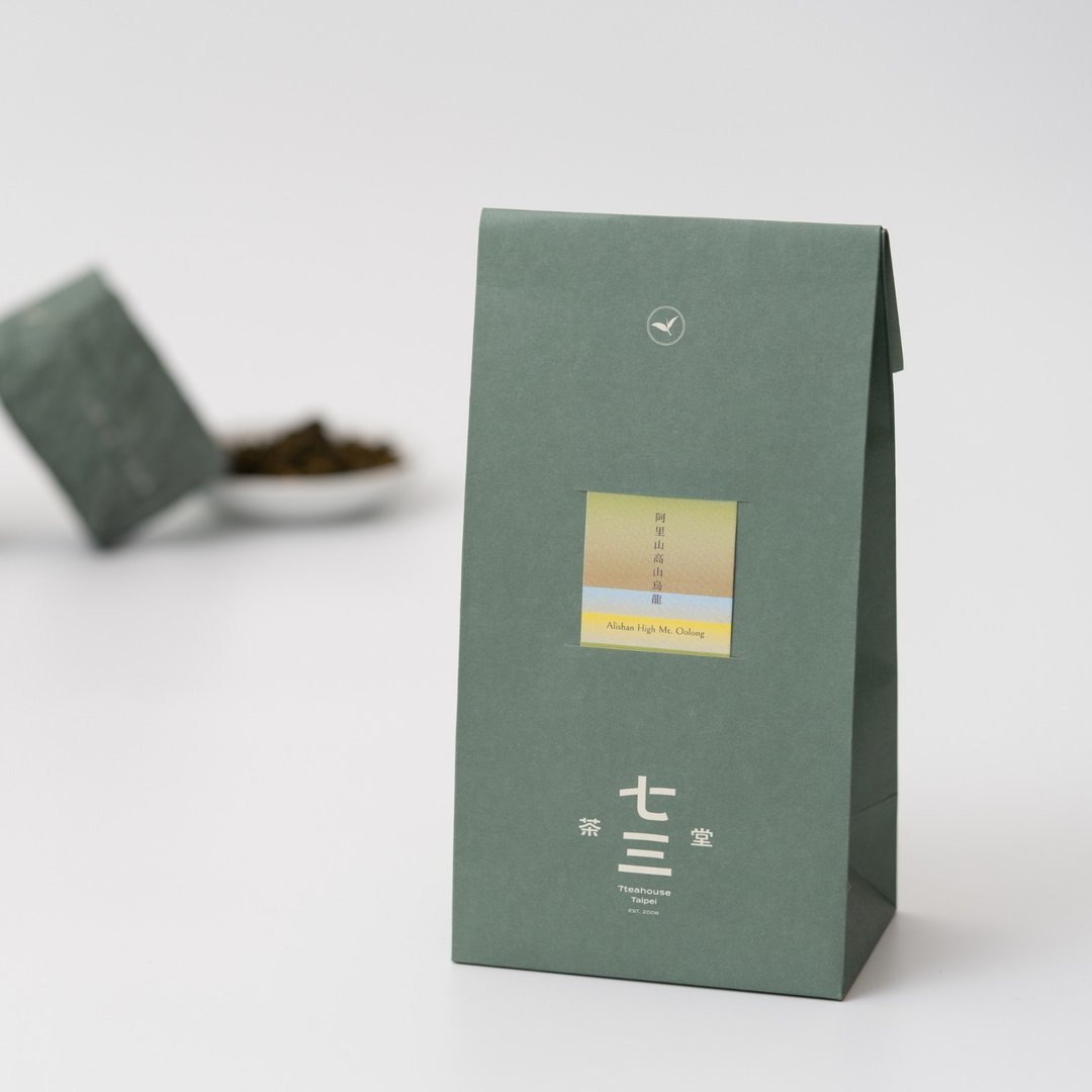 七三茶堂 精品原叶丨阿里山高山乌龙 150g–生活袋 - 茶 - 纸 绿色