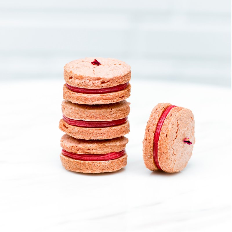 达克瓦兹 | 玫 瑰 少 年 - 蛋糕/甜点 - 新鲜食材 粉红色