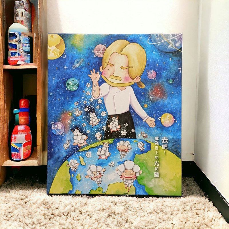 光和盐-无框订制挂画 - 海报/装饰画/版画 - 棉．麻 多色