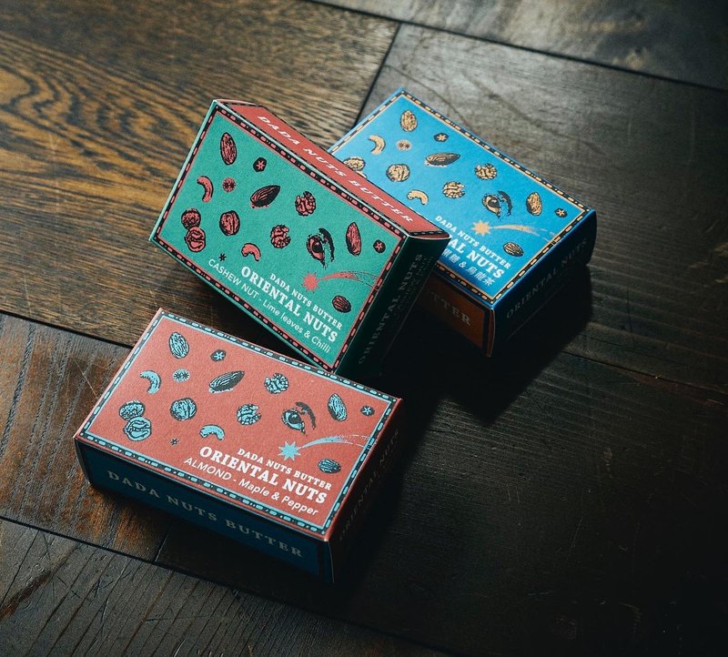 3种东方风味坚果 - 坚果 - 新鲜食材 