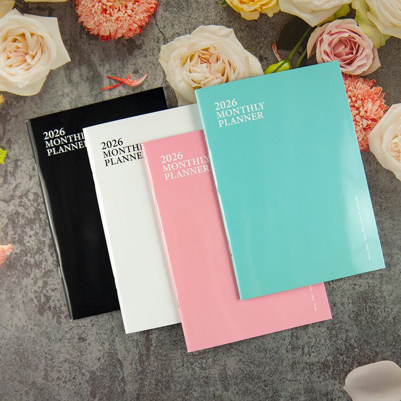 【conifer绿的事务】2026年25K简单月计划本 - 笔记本/手帐 - 纸 多色