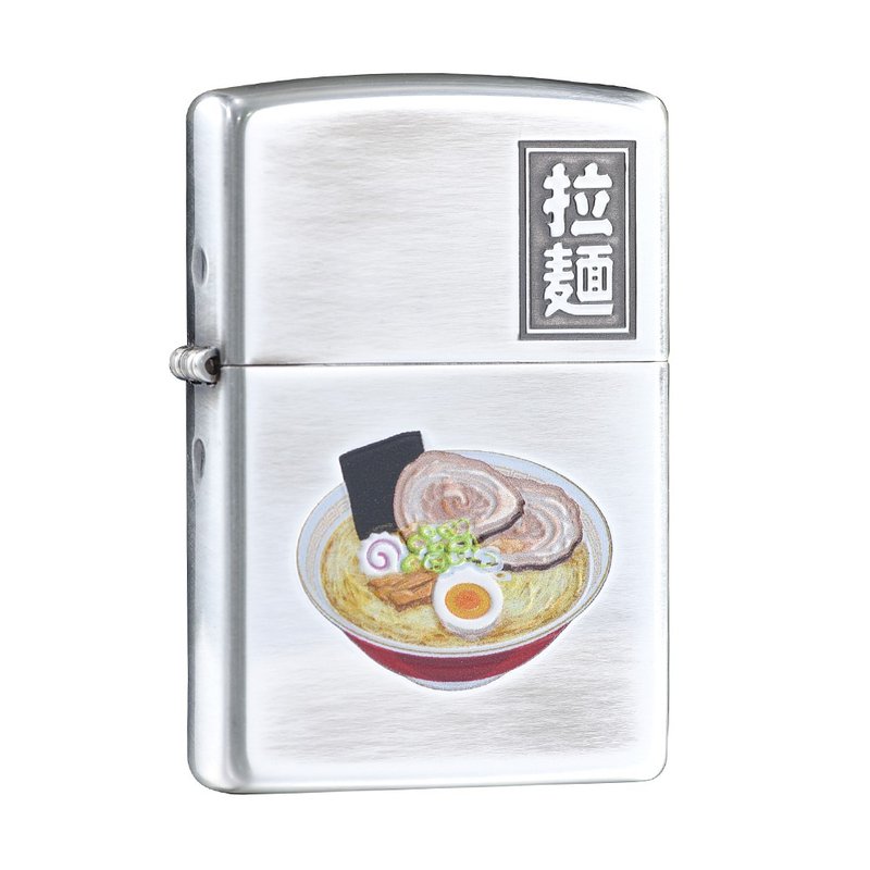 【ZIPPO官方旗舰店】 日式拉面设计防风打火机 ZA-2-170 - 其他 - 铜/黄铜 银色