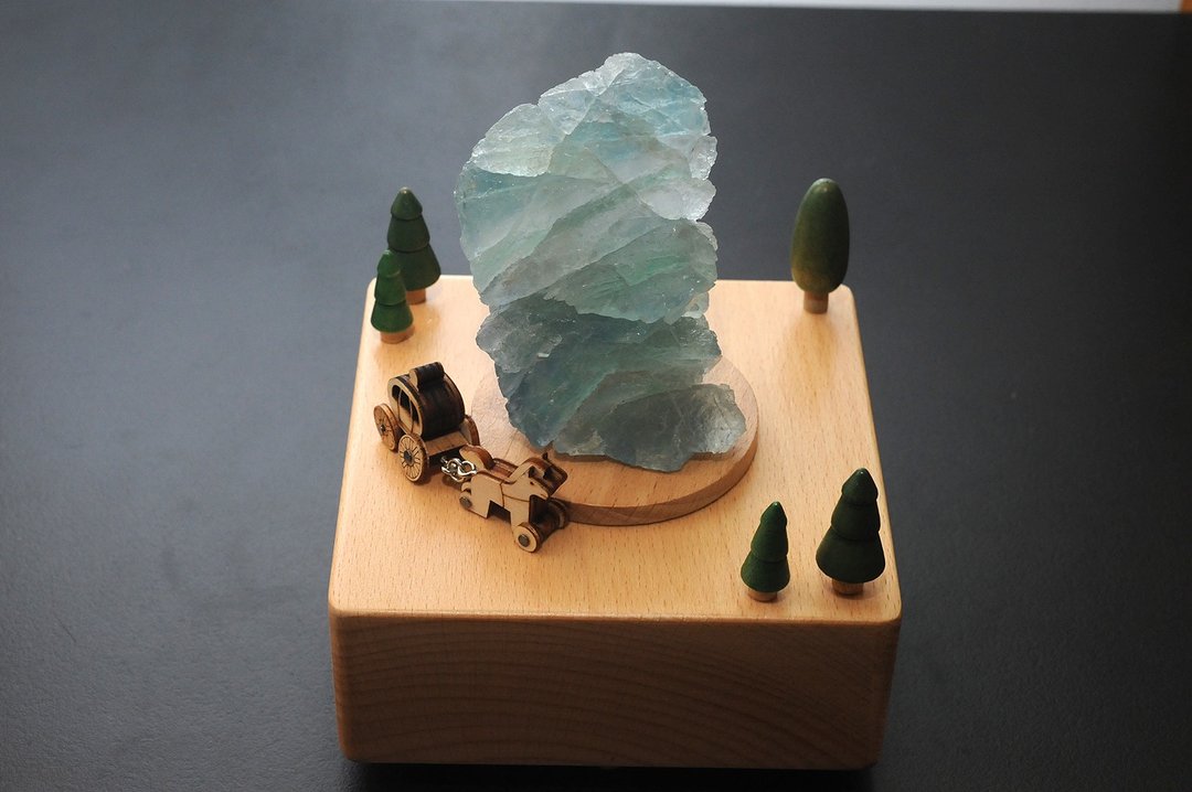 绿色涅盘萤石  矿石/水晶/灵修/开运/招财/破煞/防小人 - 摆饰 - 半宝石 